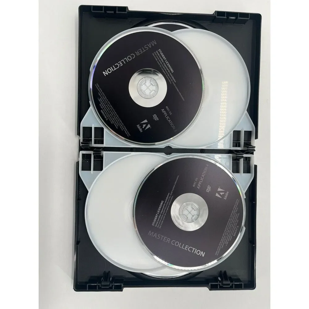 Adobe CreativeSuite 4 Master Collection Student w/‎ Serial Number MAC OS
